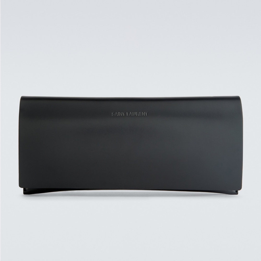 Brand New! YSL Saint Laurent Monogram Square Sunglasses Silver Hardware unisex - Picture 13 of 16